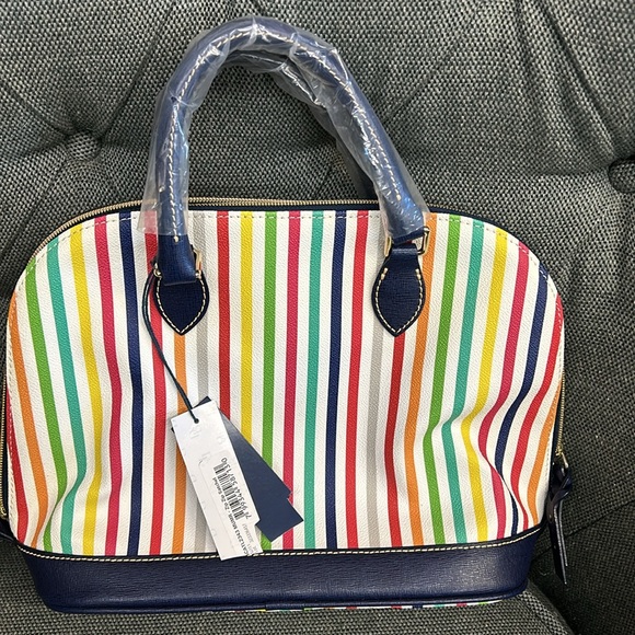 Dooney & Bourke new with tags zip zip satchel - Picture 4 of 9